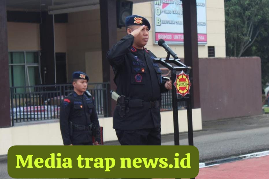 Dansat Brimob Polda Jambi Kombes Pol Nadi Chaidir Pimpin Langsung